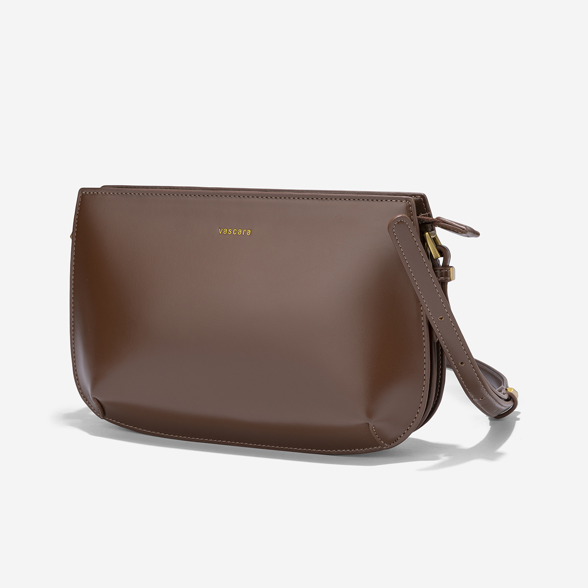 Vascara Túi Đeo Vai Ngăn Đôi Minimalism - CLU 0128