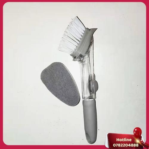 Cọ Rửa Bát Có Tay Cầm Có Khay Đựng Dầu Rửa Bát Tiện Dụng - Ctkd - Miễn Phí Vận Chuyển