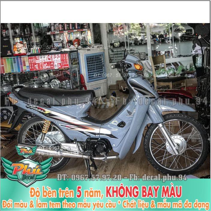 Tem rời Wave nhỏ Xám Xi măng X