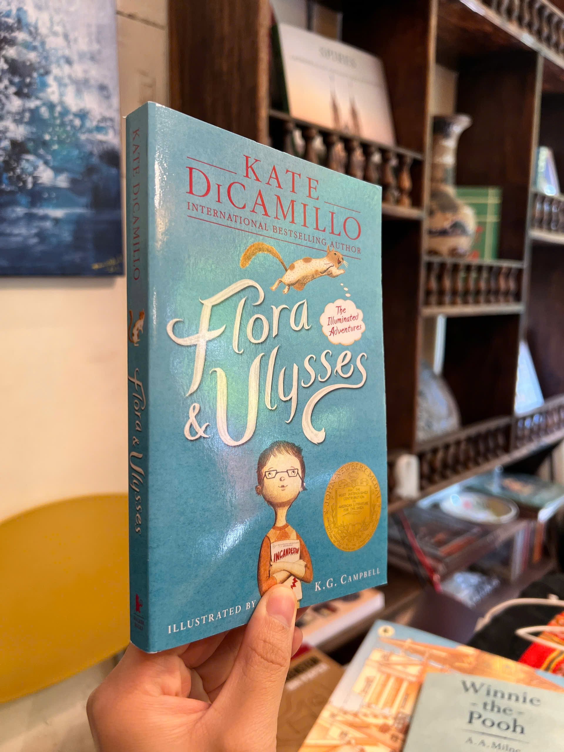 Sách - Flora and Ulysses by Kate DiCamillo | Childrens Novel/ Fantasy/ Ngoại văn Thiếu nhi Nhập khẩu