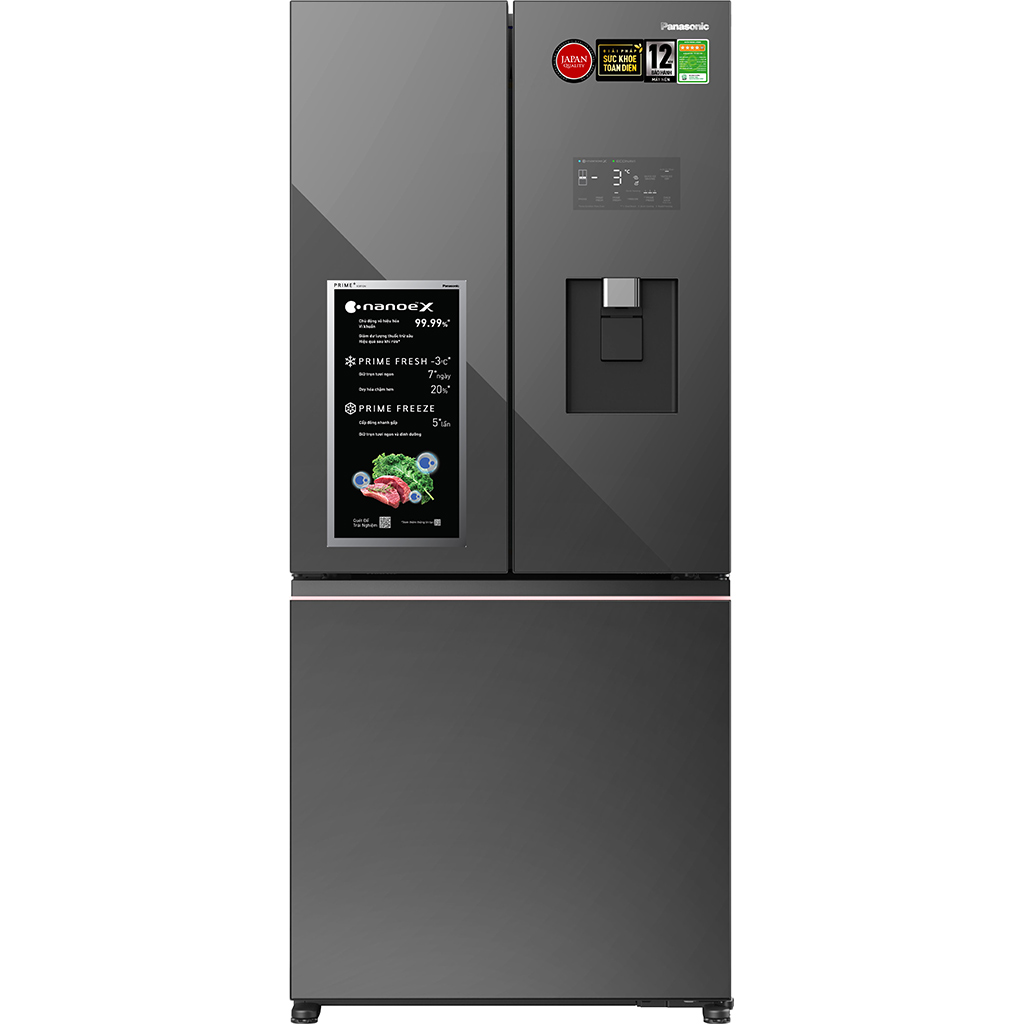 Tủ lạnh Panasonic Inverter 495 lít NR-CW530XMMV - Hàng chính hãng
