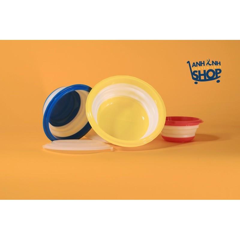 Set 3 Chậu Nhựa Gập Tiện Ích Cho Mọi Nơi