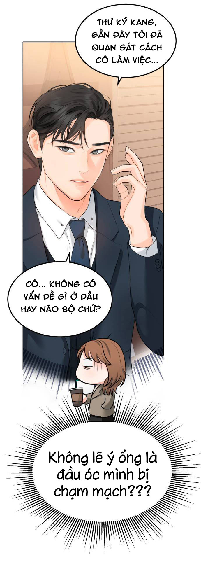 thư ký kam có vấn đề thật rồi! chapter 3 38