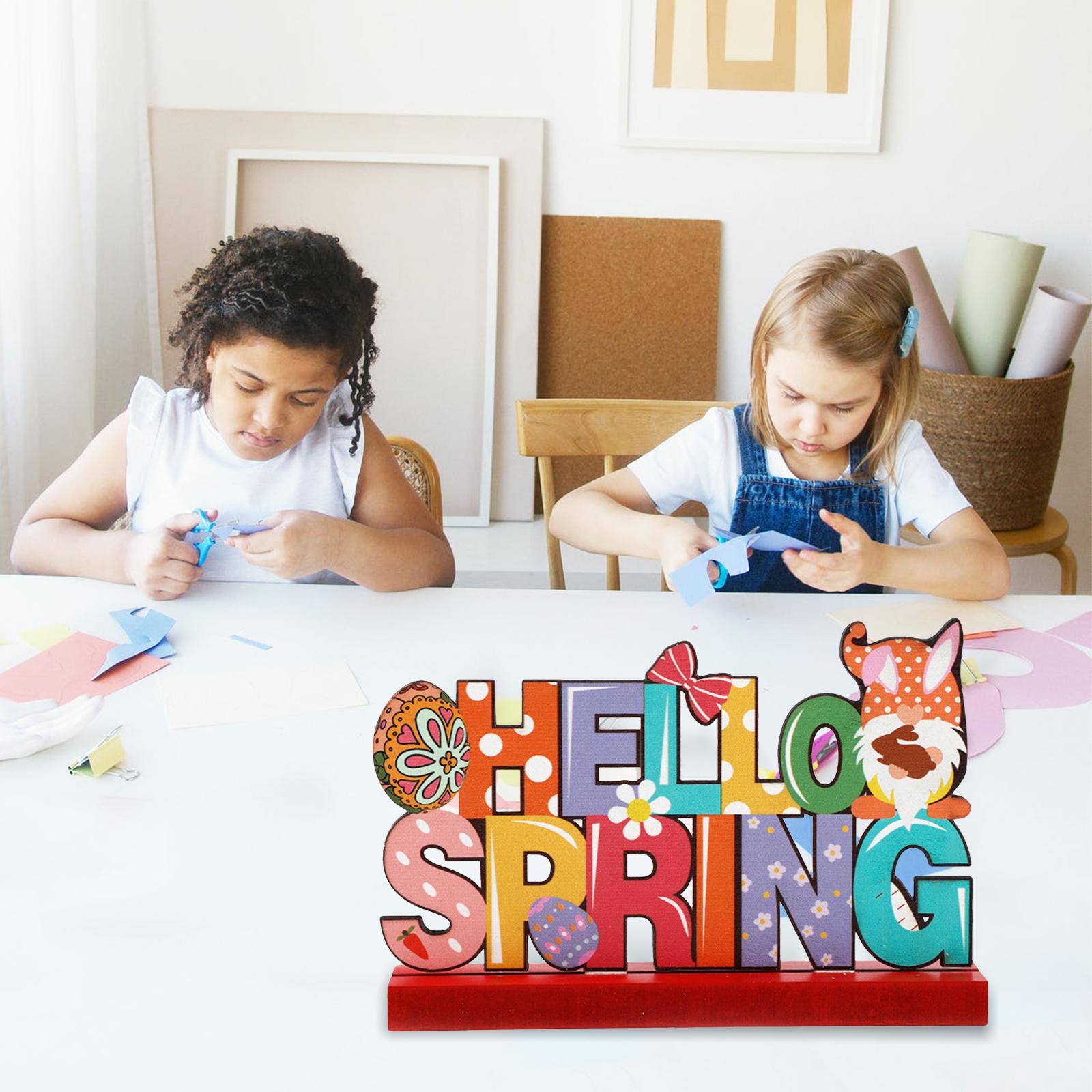 Đồ Trang Trí Bàn Gỗ Lễ Phục Sinh