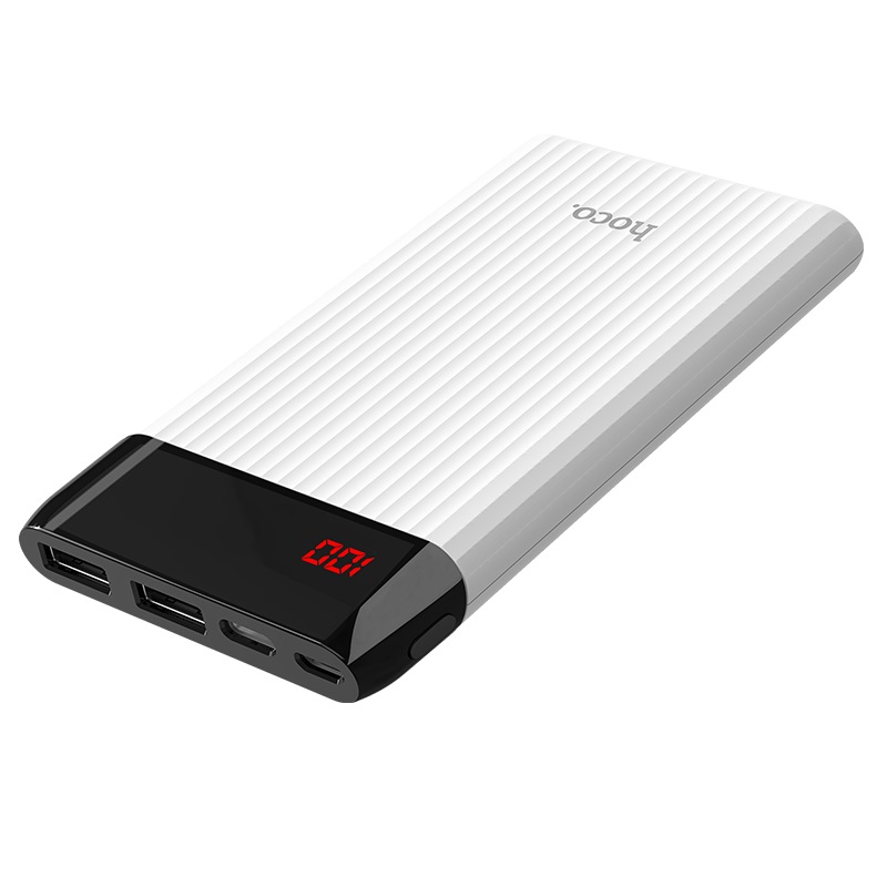 Pin sạc dự phòng 20000mAh Hoco hỗ trợ sạc nhanh 4 cổng J28A – Hàng chính hãng