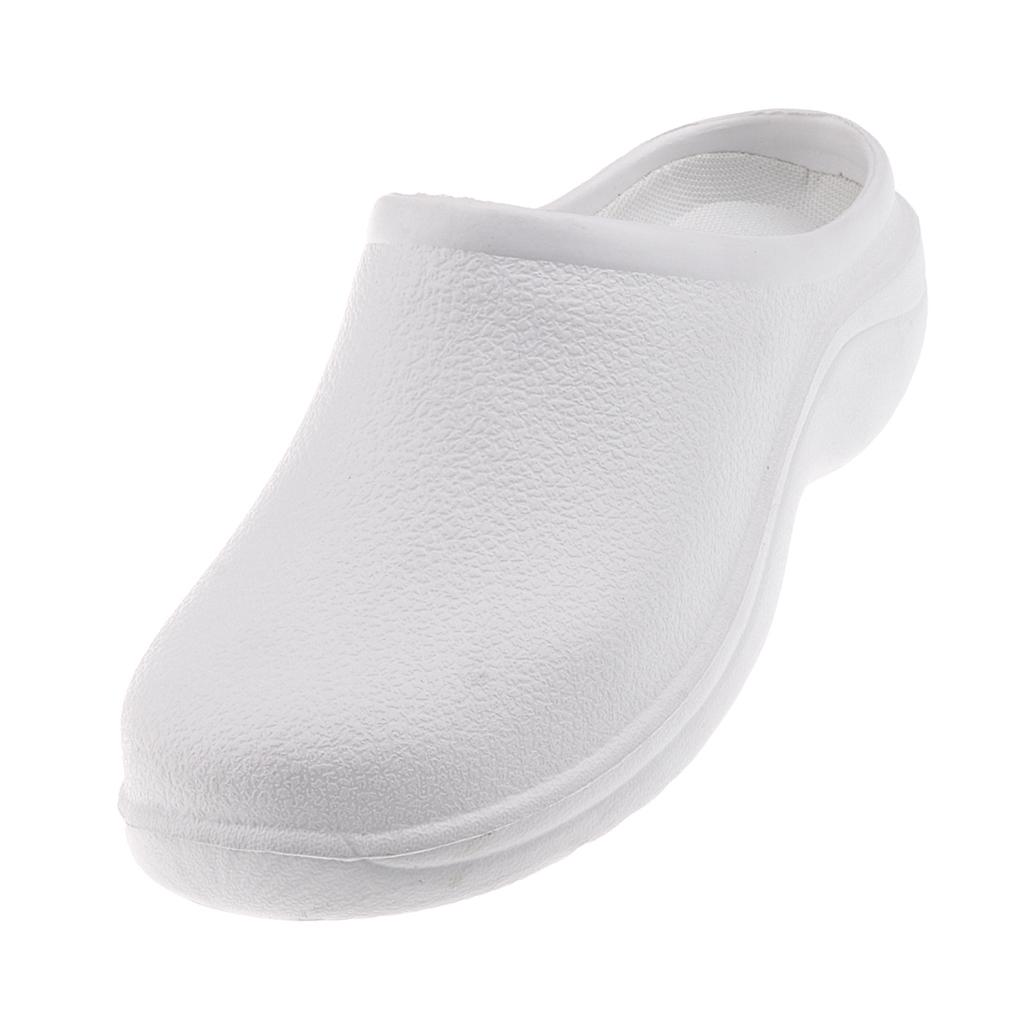 Men Women Cook Medical Nurse Shoes Ultralite Clogs Strapless Work Shoes