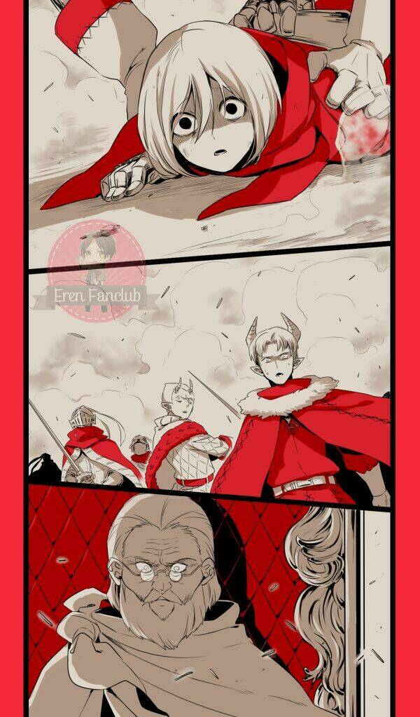 tấn công người khổng lồ - tuyển tập doujinshi chapter 12.7 42