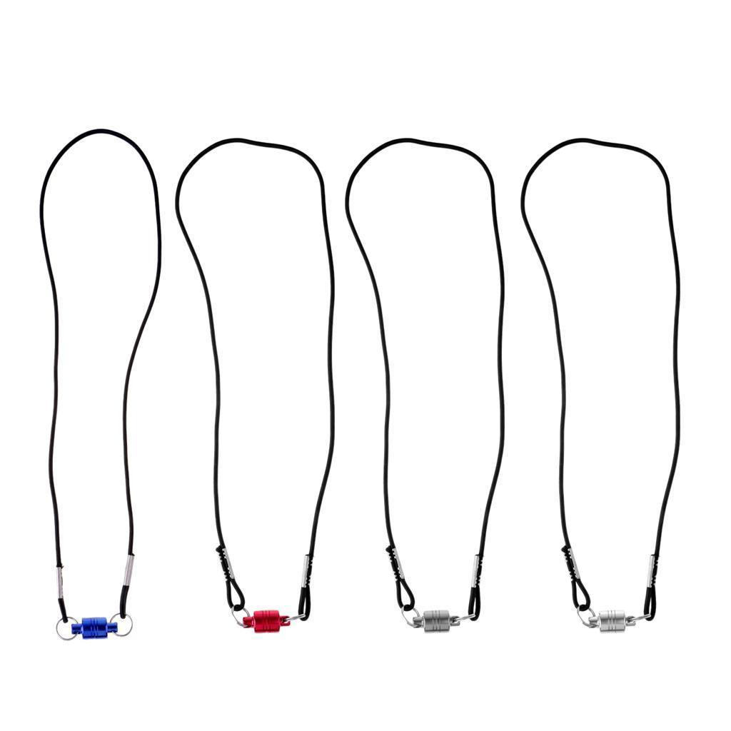Magnetic Net Release Holder Keeper with Lanyard for Fly Fishing