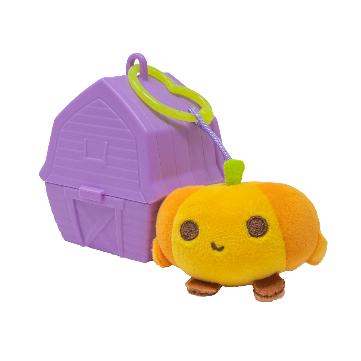 Đồ Chơi Thú Cưng Móc Khóa Pearly Pods - Nông Trại Tình Bạn PLUSH TOY PL017D2 - Giao Hàng Ngẫu Nhiên