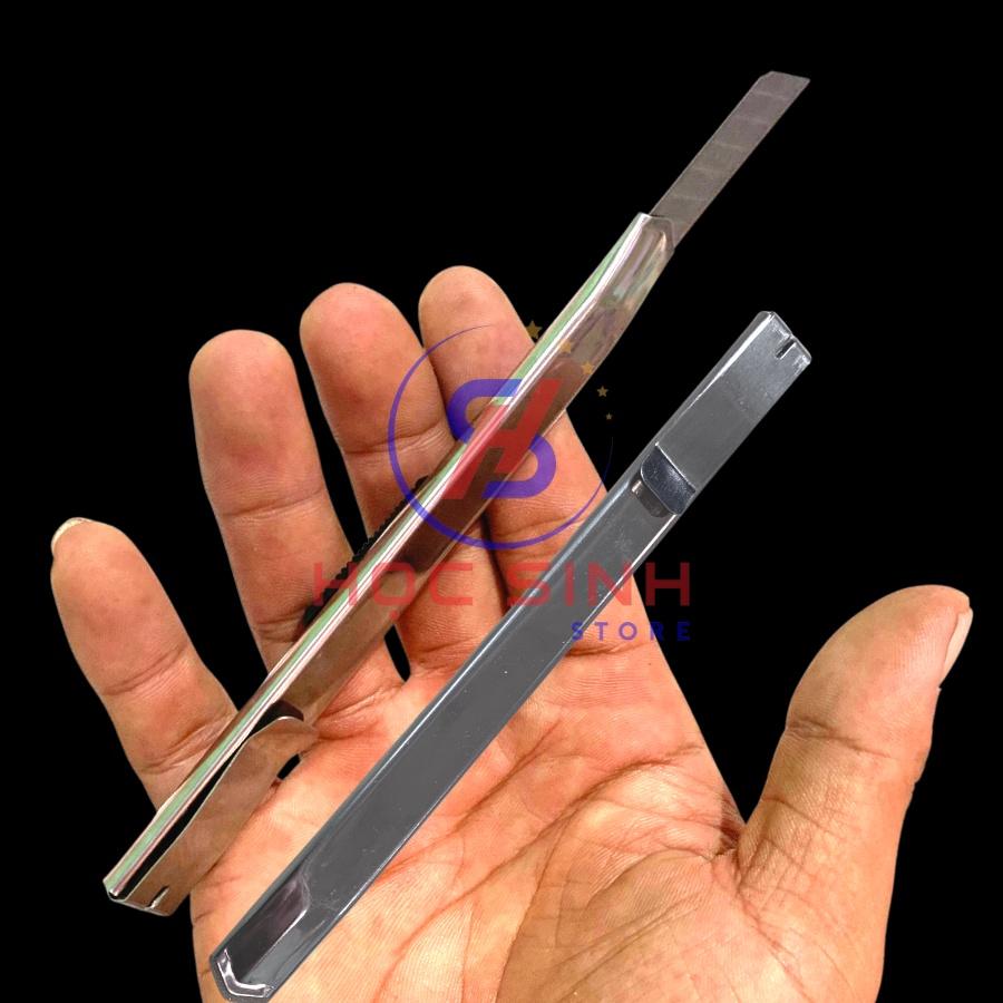 Dao rọc giấy vỏ kim loại lưỡi nhỏ GS-901 có thể thay thế lưỡi