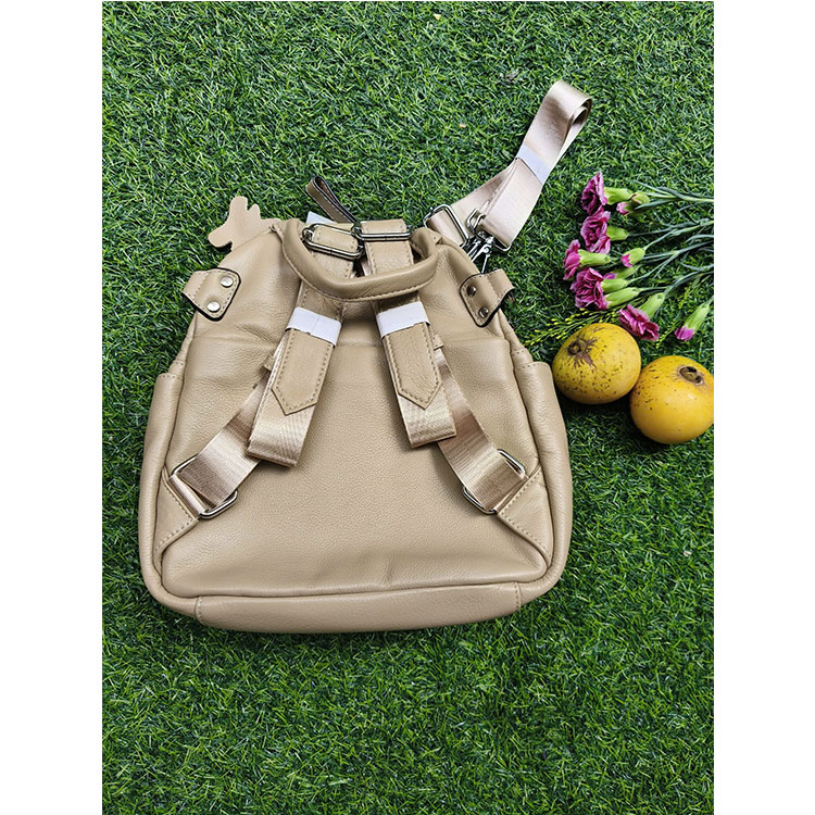 Balo nữ da bò cao cấp BAOHA LEATHER BHM7295 Ba lô nữ da thật mới