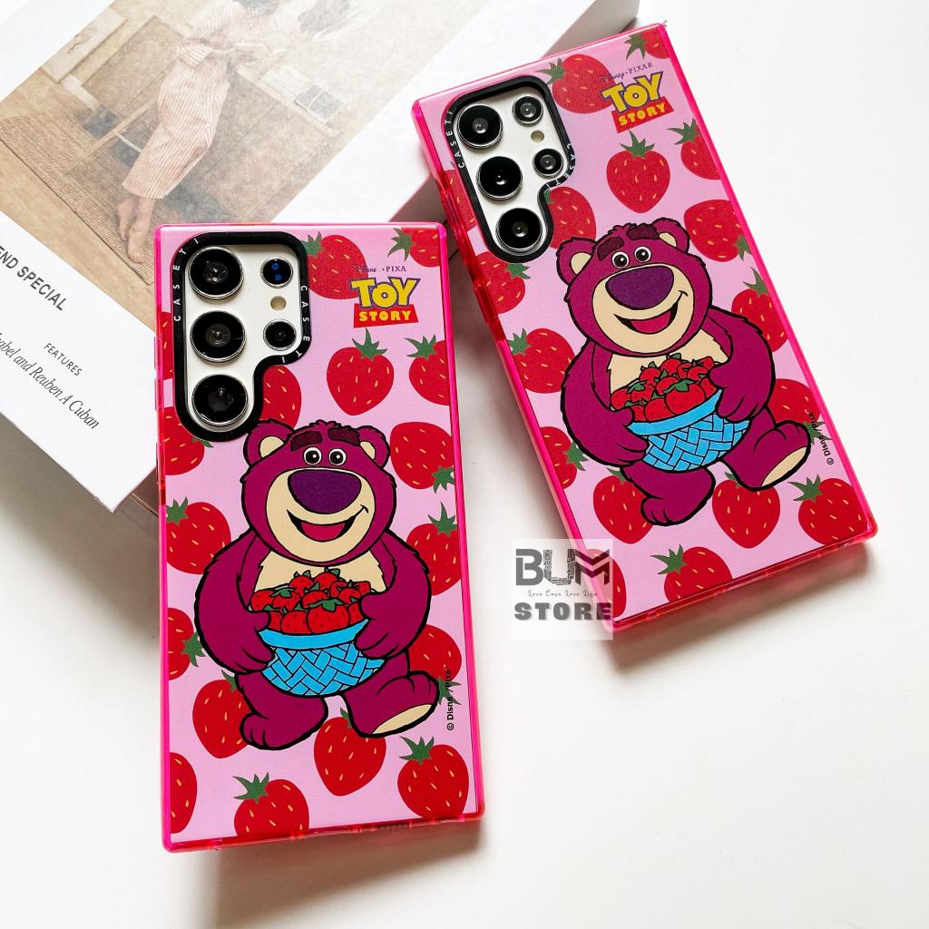 Ốp Lưng Silicon Hình Gấu Lotso Cho Samsung Galaxy S23 Ultra / S22 Ultra - BUM STORE GALAXY CASE