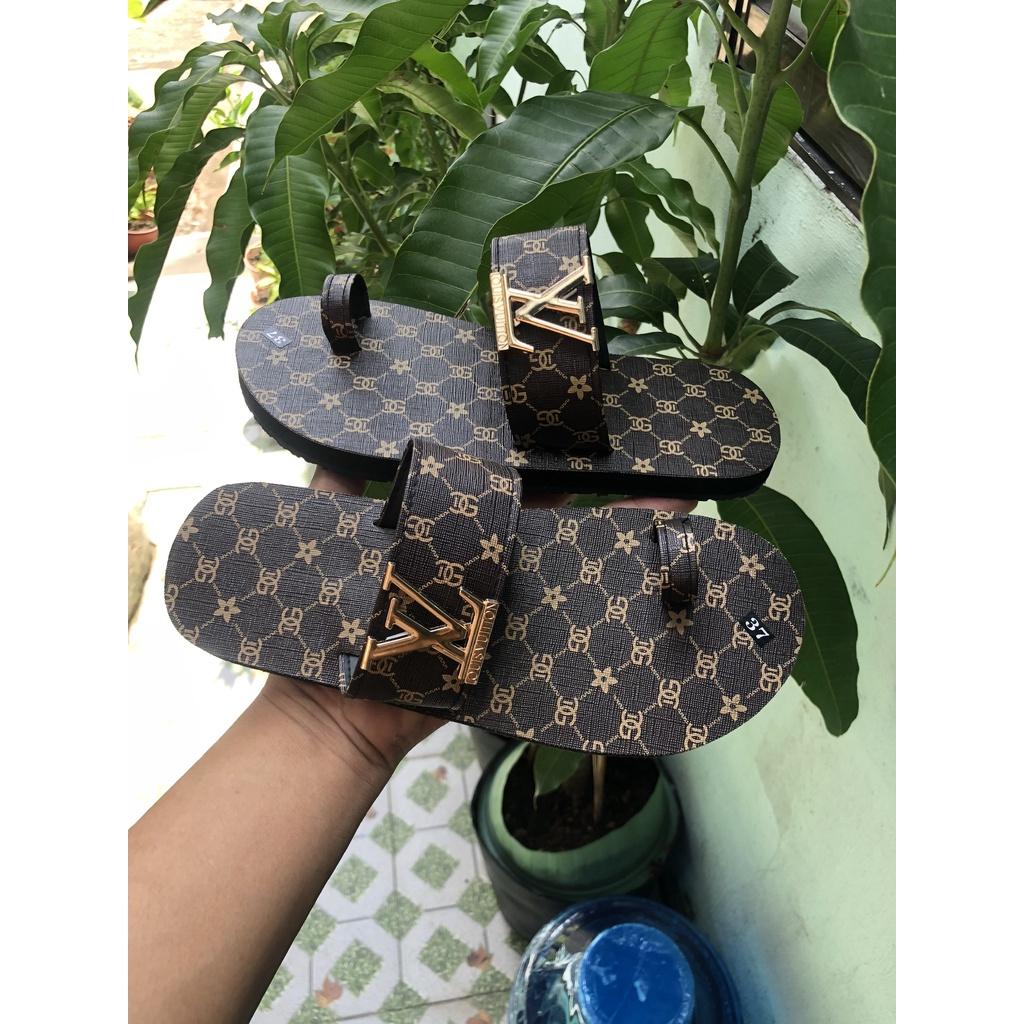 sandal đồng nai dép sỏ ngón nam và nữ ( đế g nâu quai cùng màu ) size từ 35 nữ đến 43 nam