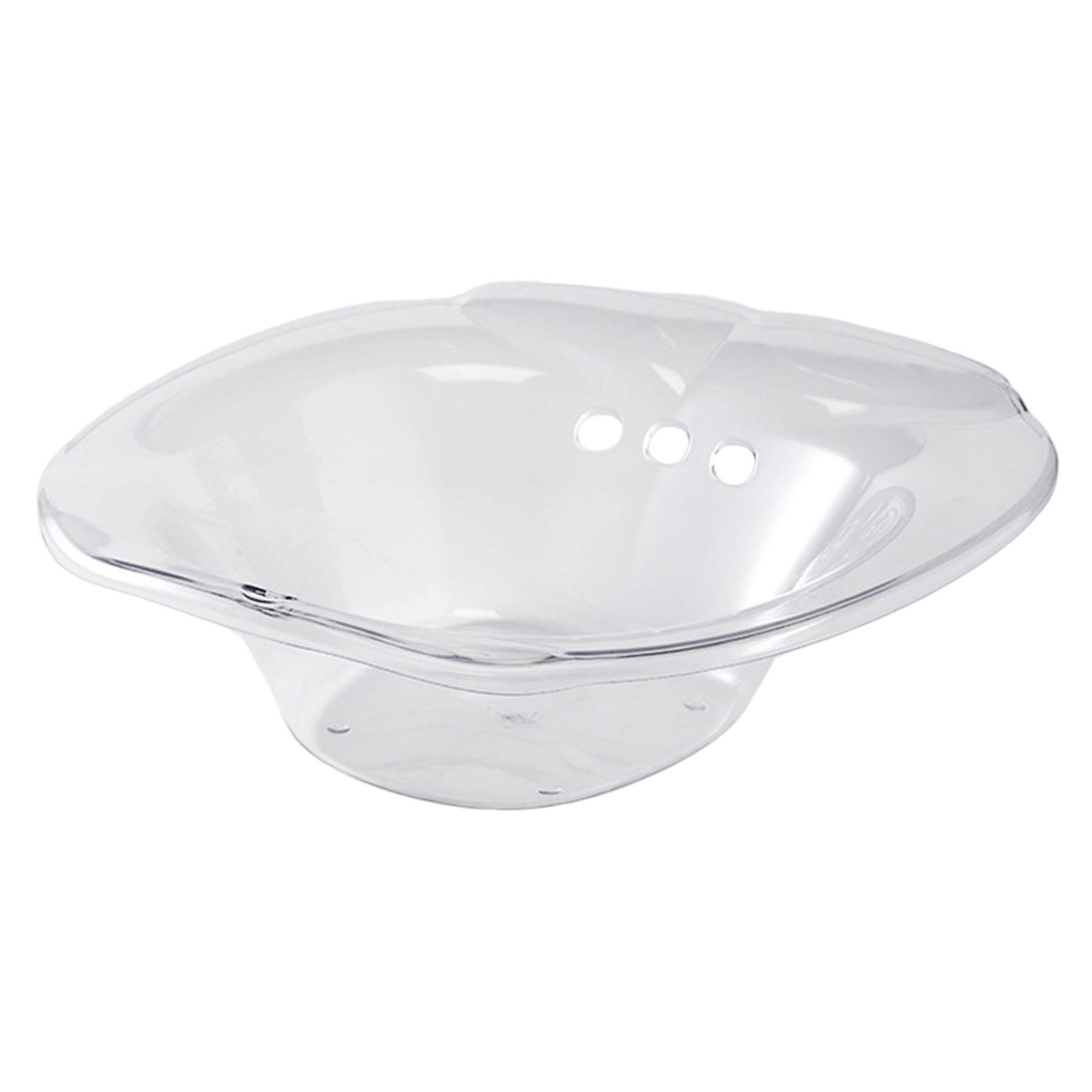 Toilet Bidet Overflow Bidet Basin for for Postpartum Care women Transparent