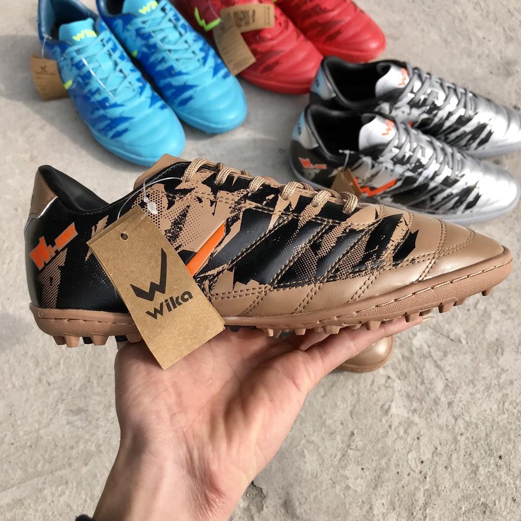 Wika Army Nâu mẫu giày đá banh thể thao Hot chưa từng Hot
