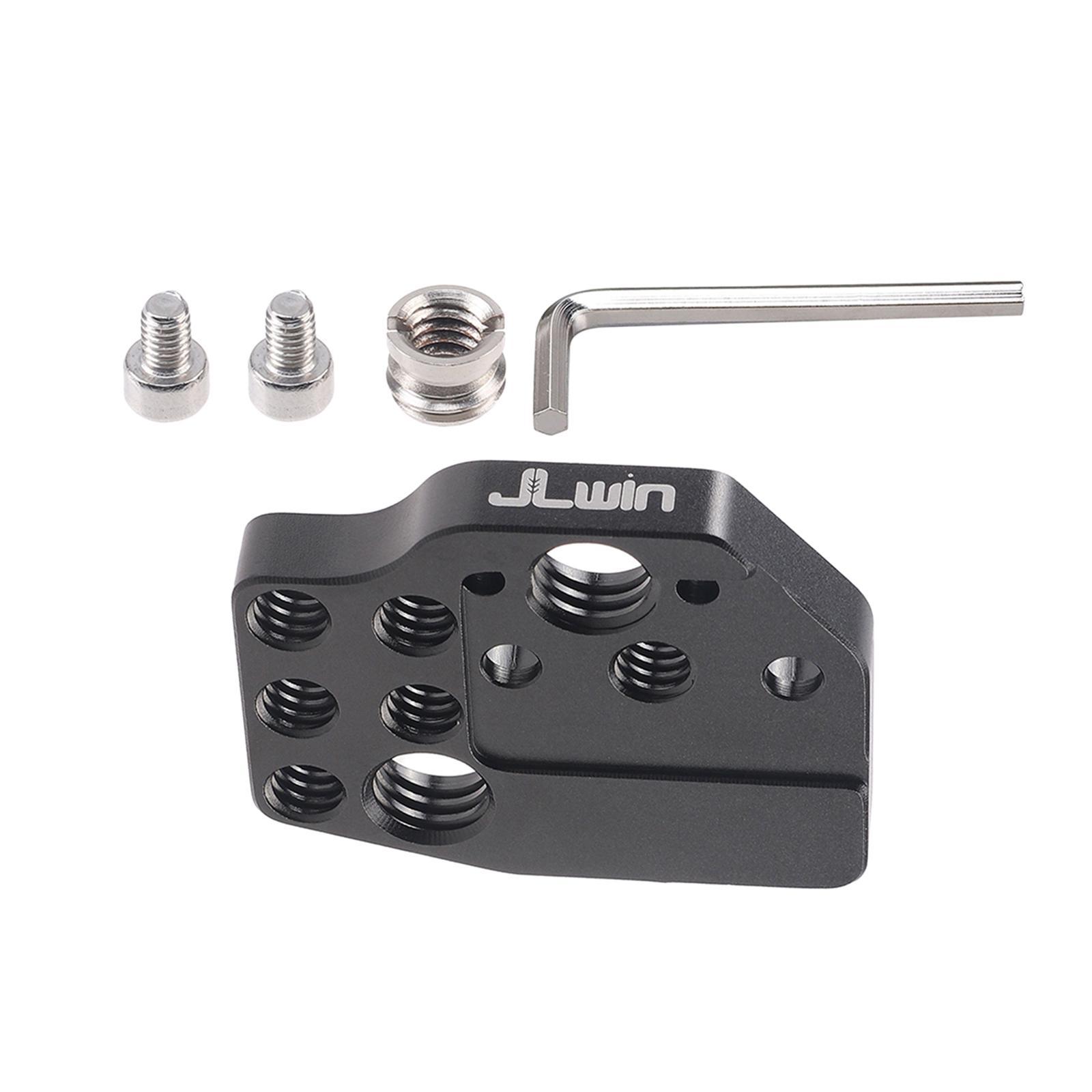 Stabilizer Side Extension Plate Mount with Small Wrench 1/4" Screws 3/8" Screw Expansion Board for Ronin RS2 Rsc2 RS3 RS3 Monitor