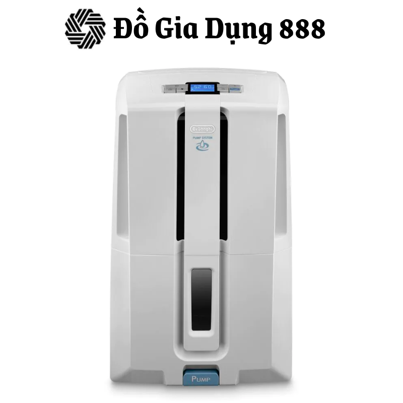 Máy Hút Ẩm DELONGHI DD230P, Dung Tích 30L, Cho Diện Tích 150m2, Bảng Điều Khiển Điện Tử, Nhập Đức, BH 12 Tháng