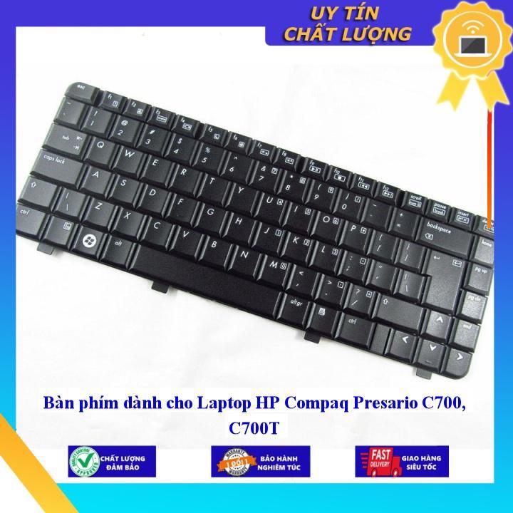 Bàn phím dùng cho Laptop HP Compaq Presario C700 C700T - Hàng Nhập Khẩu New Seal