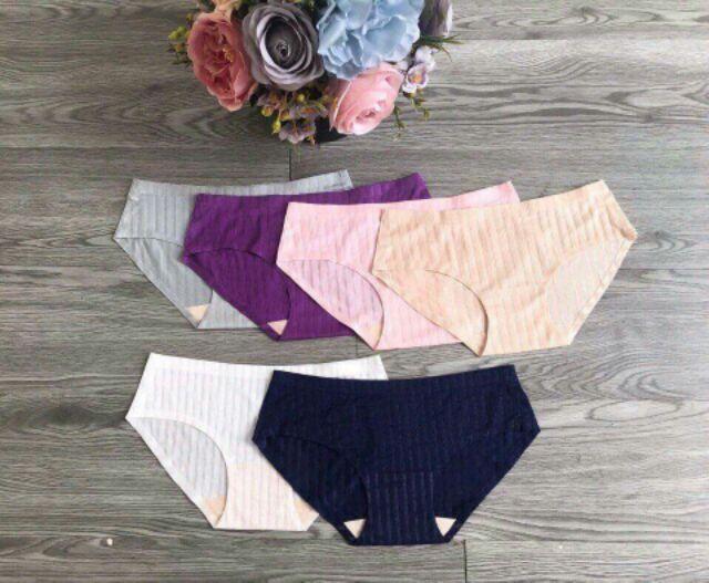 Combo 10 quần su gân kháng khuẩn không đường may