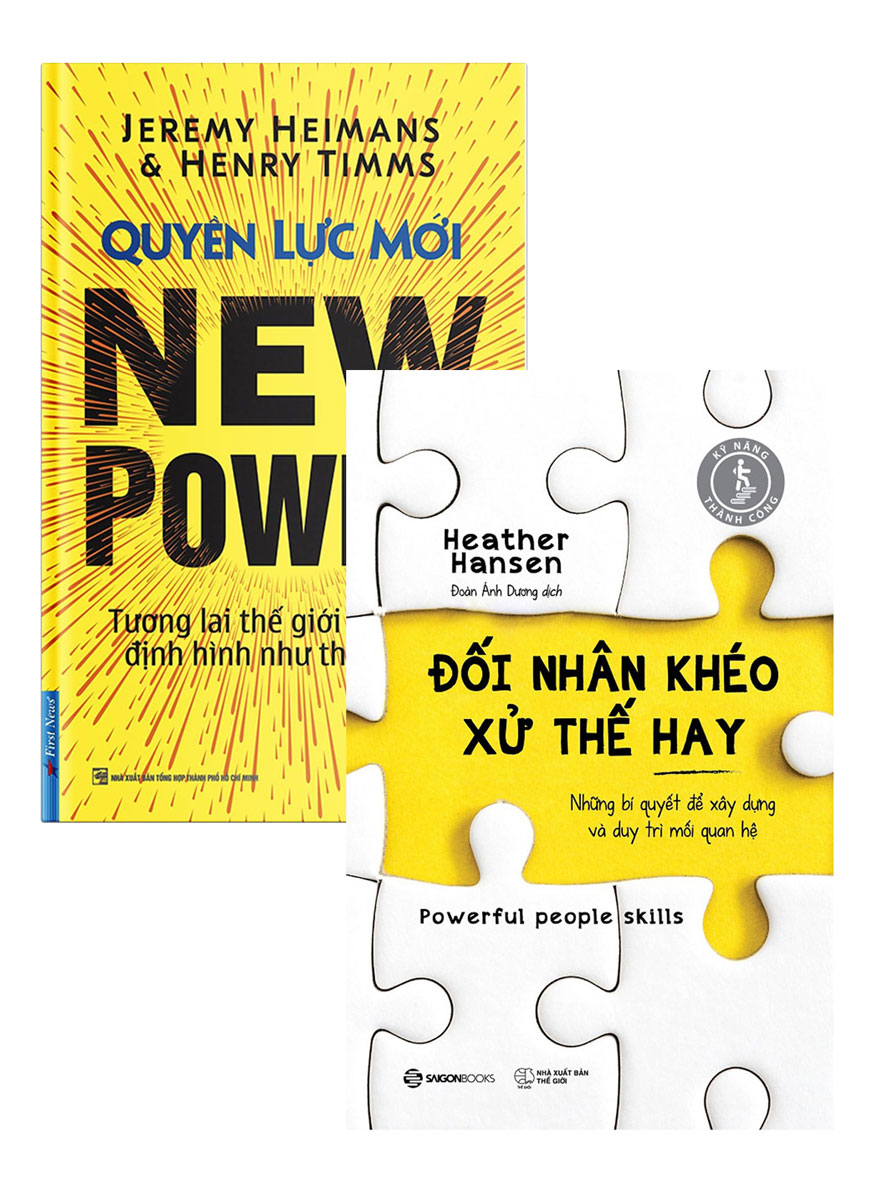 Combo Đối Nhân Khéo - Xử Thế Hay + Quyền Lực Mới - New Power (Bộ 2 Cuốn)