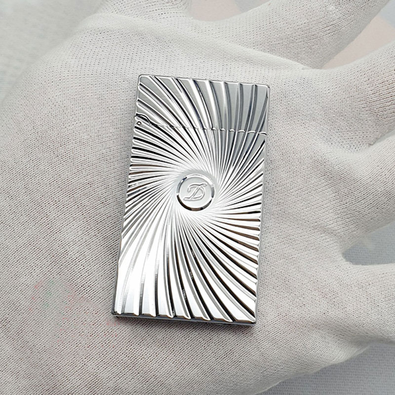 Vỏ Hột Quẹt Bật Lửa Upon Xăng Đá DX09T Họa Tiết Vòng Xoáy Đồng Tâm Đẹp Độc Lạ - Dùng Xăng Đá Cao Cấp