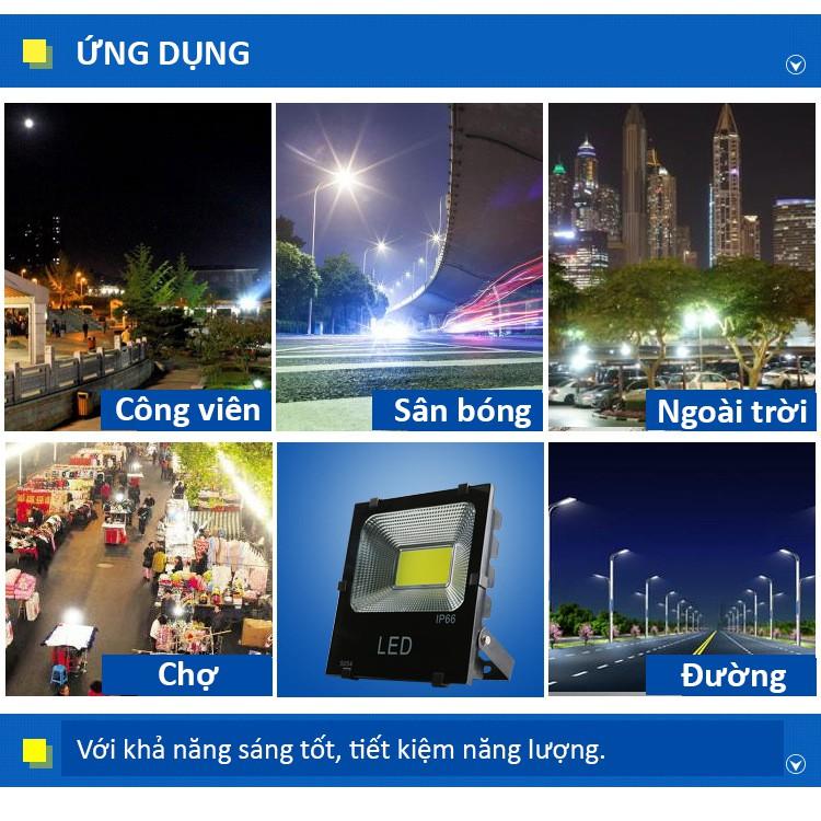 Đèn led chiếu sáng ngoài trời công suất cao - Đèn pha 20W 30W 50W 100W