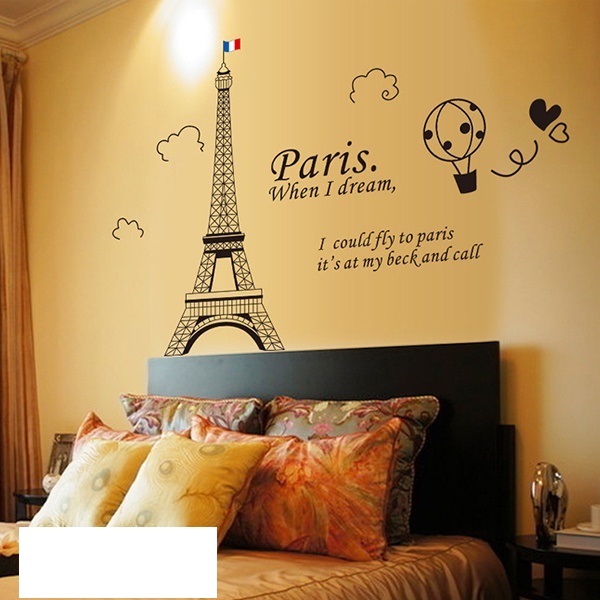 Decal dán tường Tháp Paris - HP381