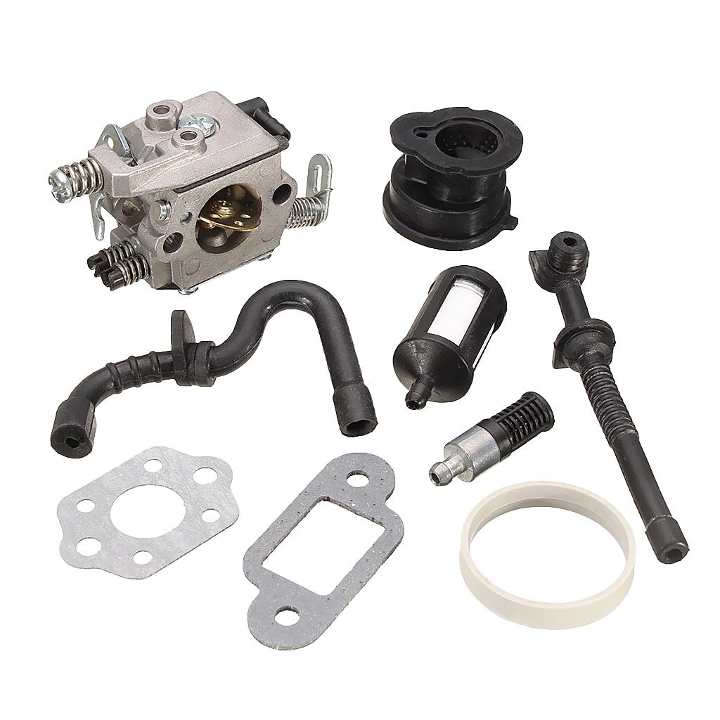 Pack of Carburetor Repair Kit Oil Fuel Line Filter Gasket for STIHL MS180