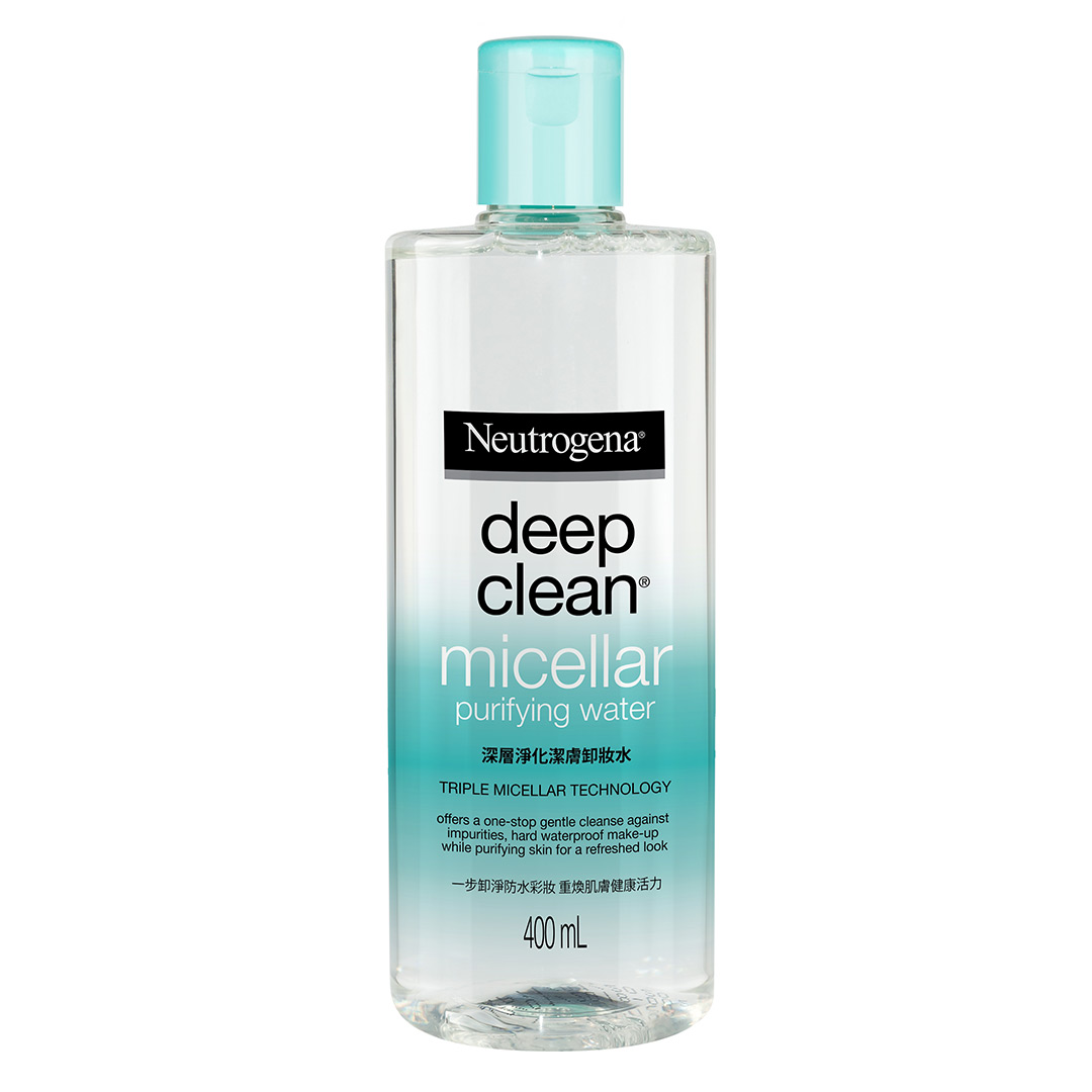 Nước Tẩy Trang Neutrogena Deep Clean Micellar Purifying Water Làm Sạch Da 400ml