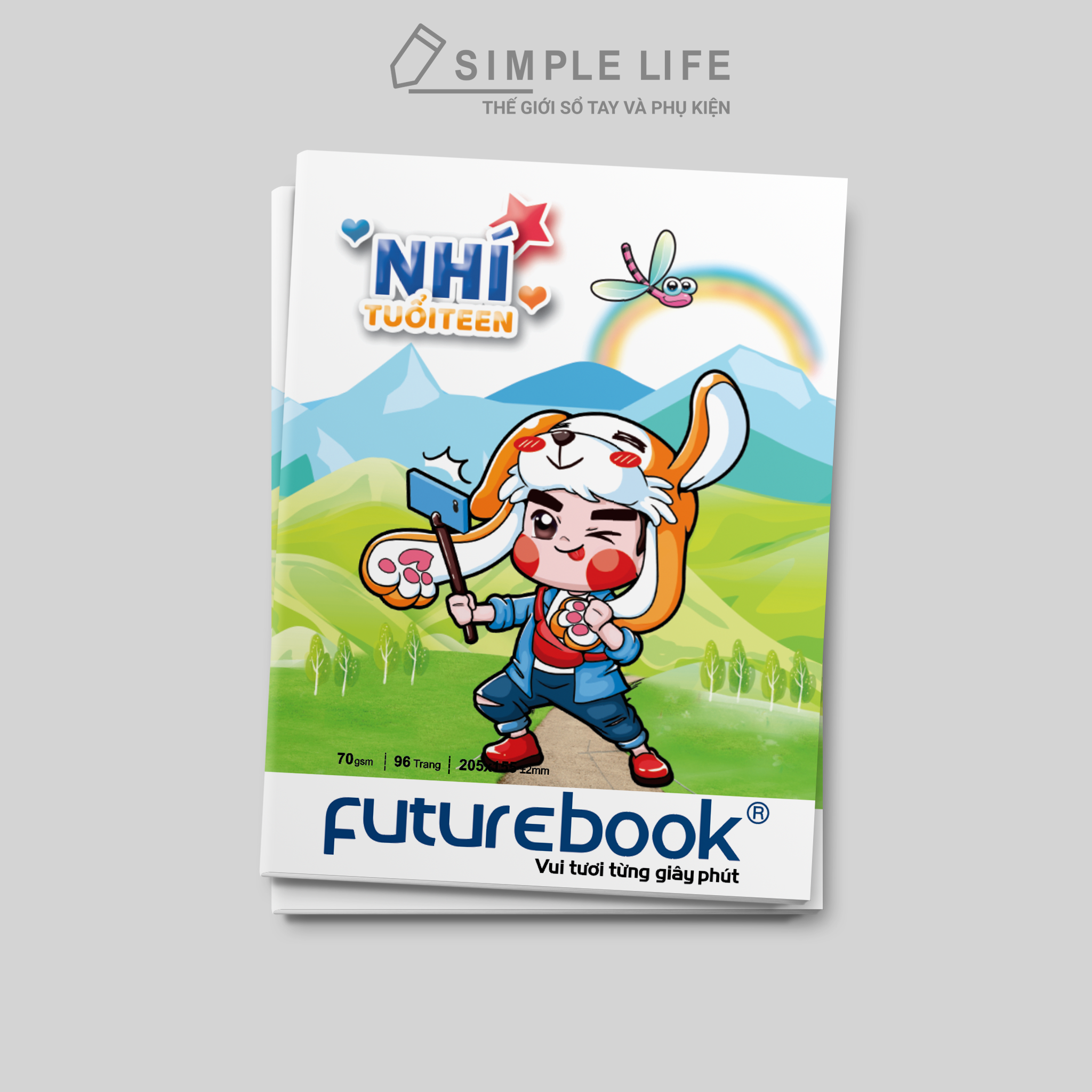 Tập Học Sinh - Vở 4 ÔLy Teen Nhí - 96 Trang – Định Lượng 70Gsm . Mã Sản Phẩm DK-HS754