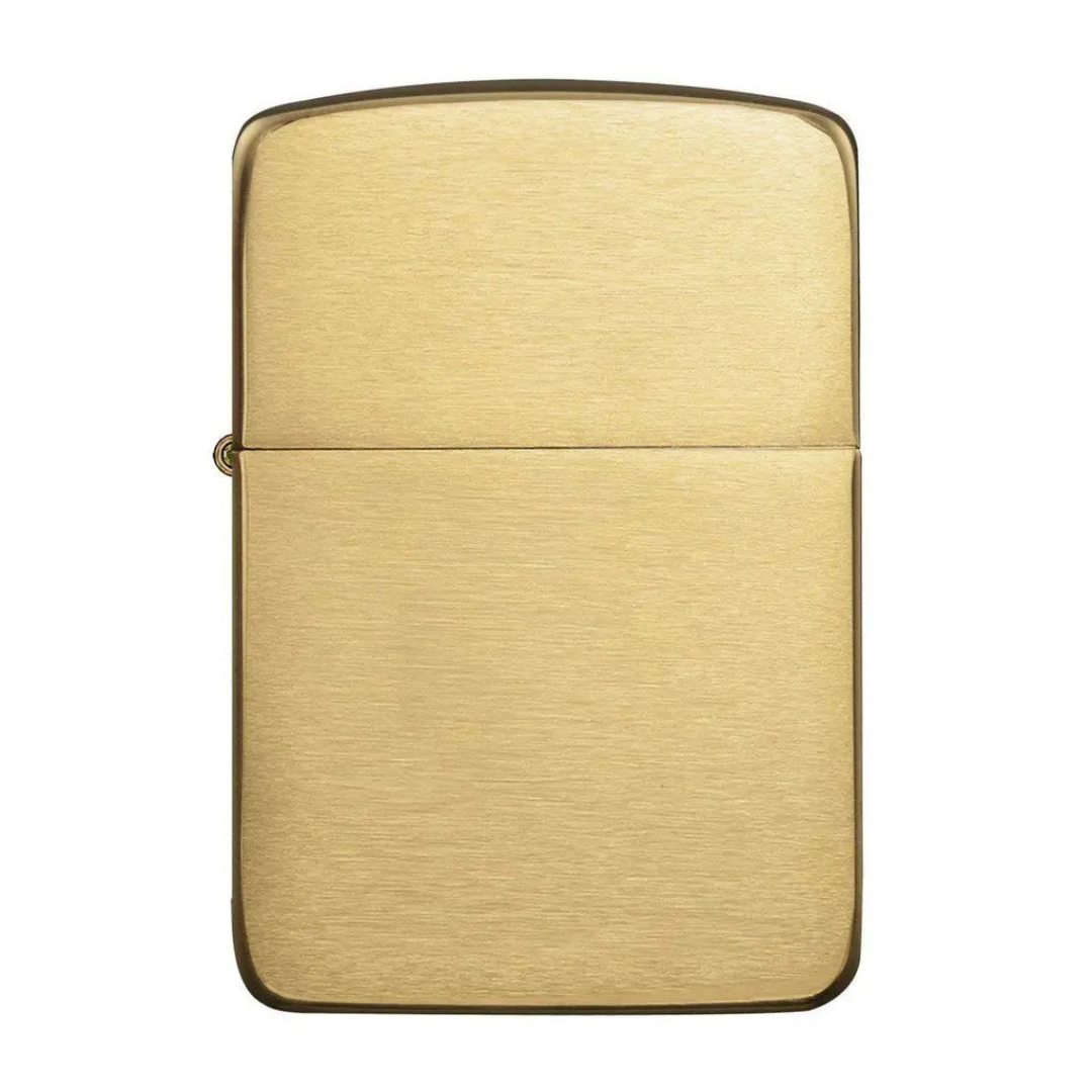 Bật lửa Zippo Slim High Polish Brass - Dòng Bản Nhỏ Đồng Thau Bóng Gương Chính Hãng Mỹ, Nhỏ Gọn Thanh Lịch, Chống Gió