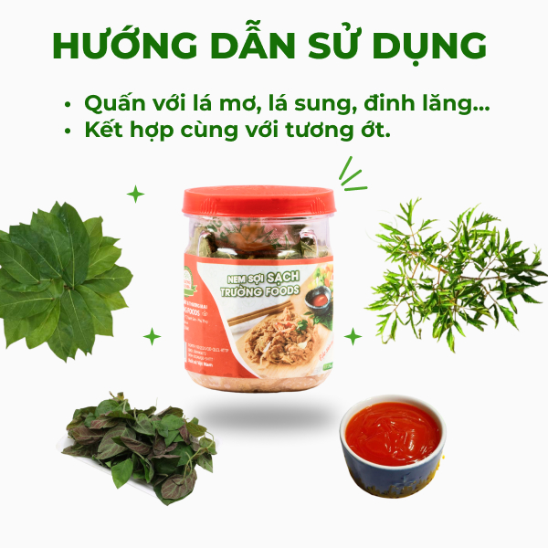 Nem Sợi Trường Foods 180g