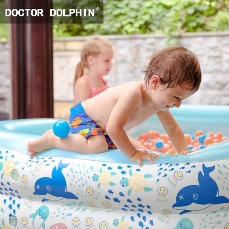 Bể Bơi Doctor Dolphin Đa Năng Hình Đáng Yêu Cho Bé