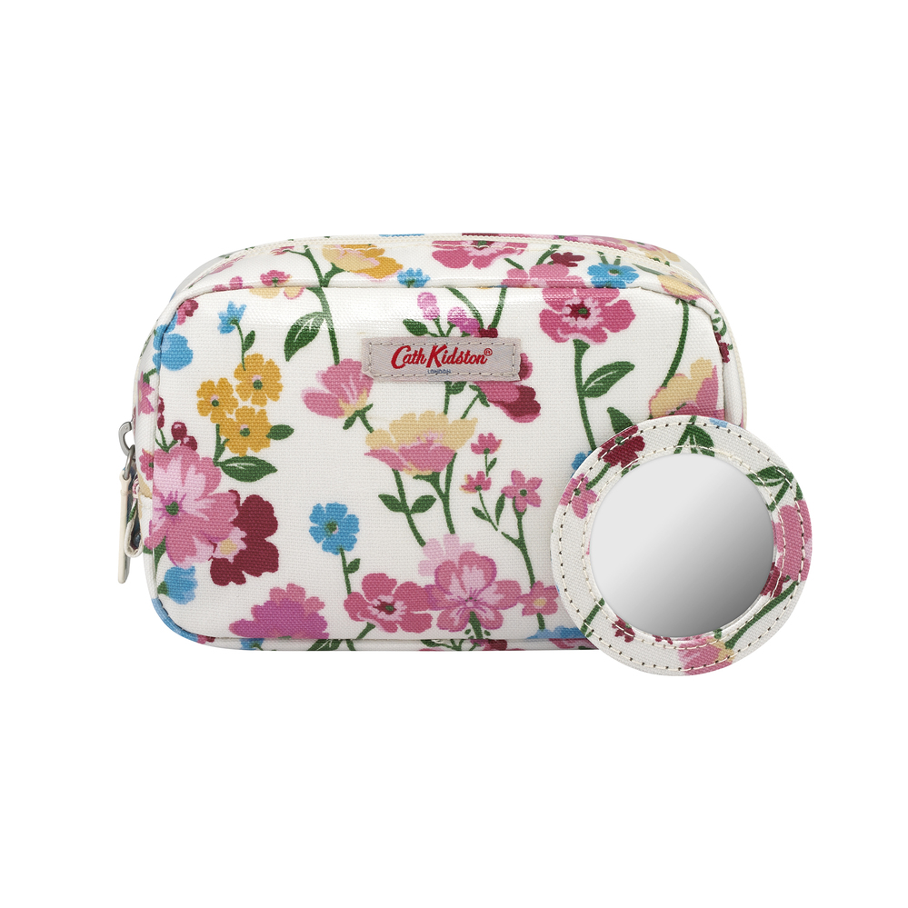 product Túi mỹ phẩm Cath Kidston họa tiết Park Meadow size nhỏ ( Classic Make Up Case Park Meadow )