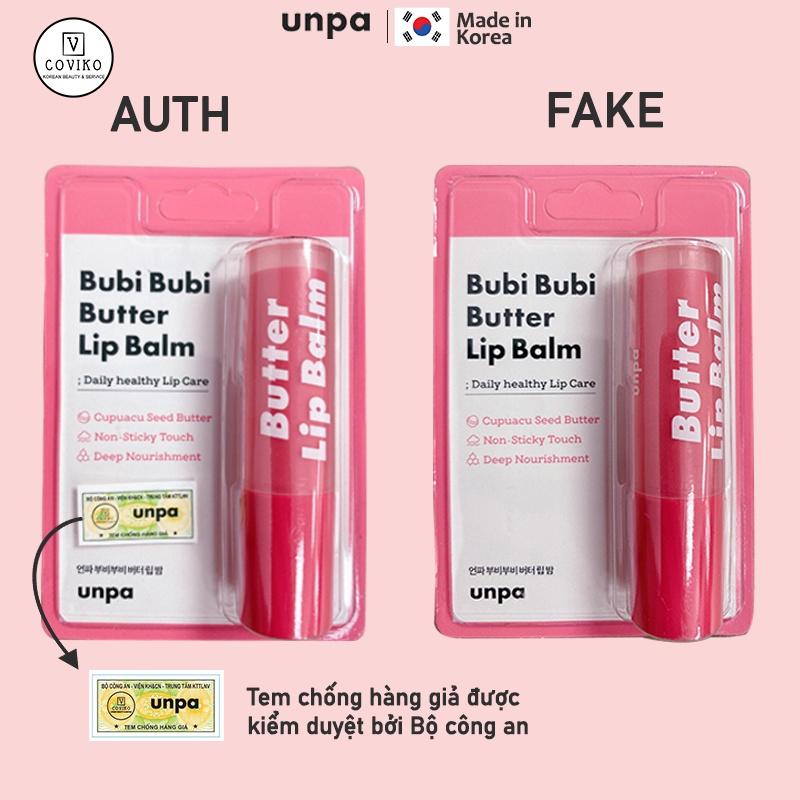 Son Dưỡng Môi Dưỡng Ẩm Cho Môi Mềm Mại Unpa Bubi Bubi Butter Lip Balm 3.8gr