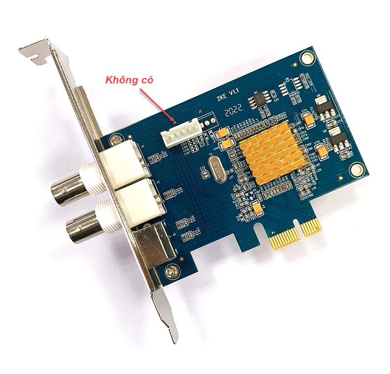 Card ghi hình Video AV, BNC, S-video chuẩn PCI-E SV2000E Thay Thế Avermedia C725B Dùng Cho Máy Siêu Âm, Nội Soi