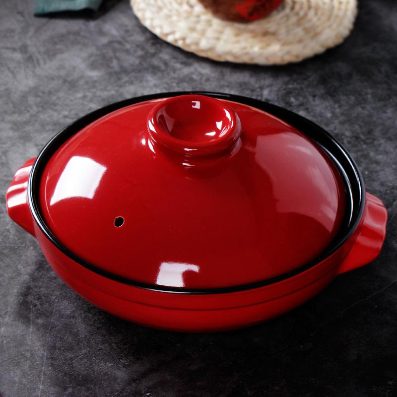 Giao hàng nhanh soong gốm Yingyu lửa mở nồi nấu khô nồi canh nồi hầm nồi canh hộ gia đình nồi canh vàng gà hầm đất sét nồi canh soong nông