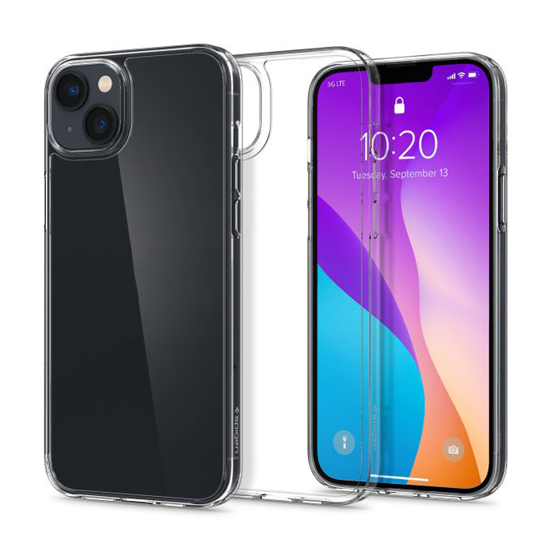 Ốp lưng Spigen dành cho iPhone 14 Plus Airskin Hybrid Clear - Hàng chính hãng