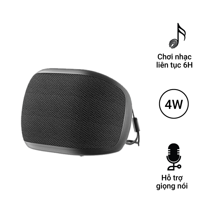 Loa Bluetooth HAVIT SK800BT màu Xám - Hàng Chính Hãng