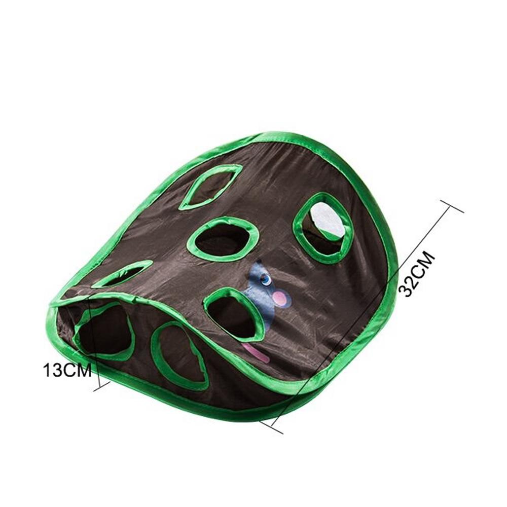 Đồ chơi dành cho mèo với 9 lỗ và bóng