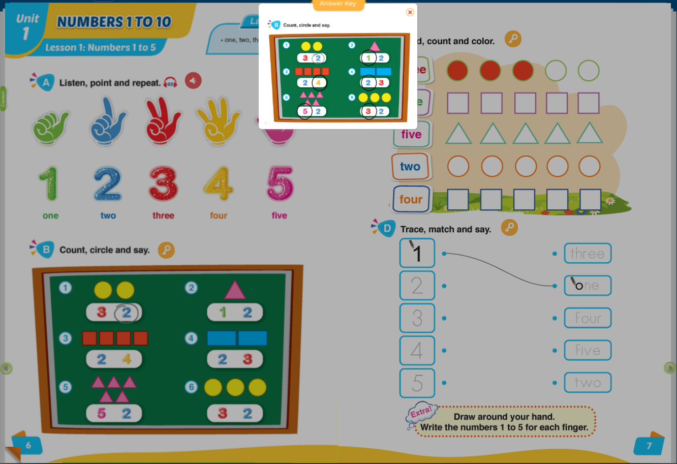 Hình ảnh [E-BOOK] i-Learn Smart Start English for Math 1 Sách mềm sách học sinh