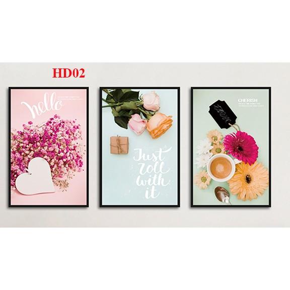 Bộ 3 Tranh Treo Tường Hiện Đại Phong Cách Bắc Âu - Bộ sưu tập nhiều mẫu tranh treo tường hiện đại