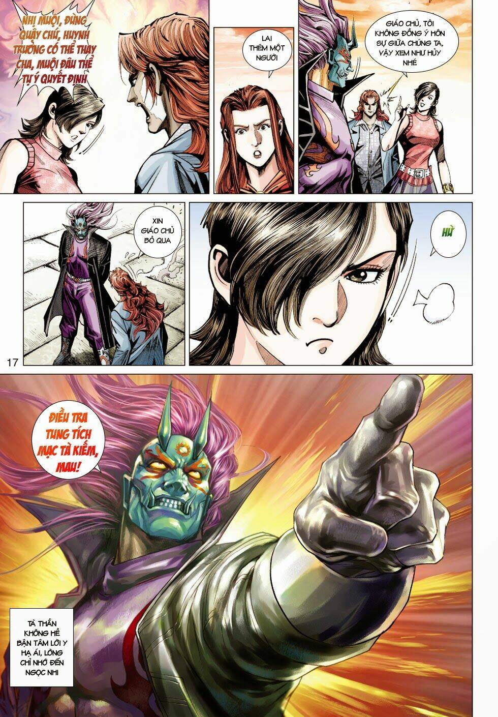 tân tác long hổ môn chapter 437 17