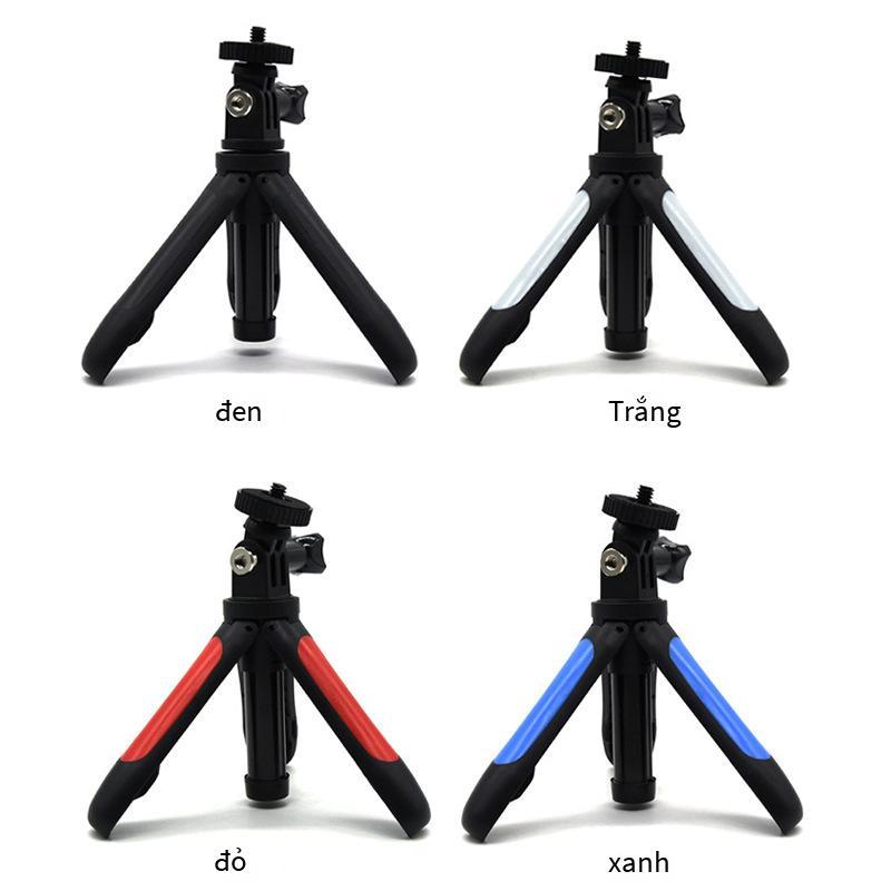 Khuyến mãi phù hợp cho phụ kiện gopro nối dài mini que tripod máy ảnh selfie stick máy tính để bàn micro hero5/6/7 chân đế