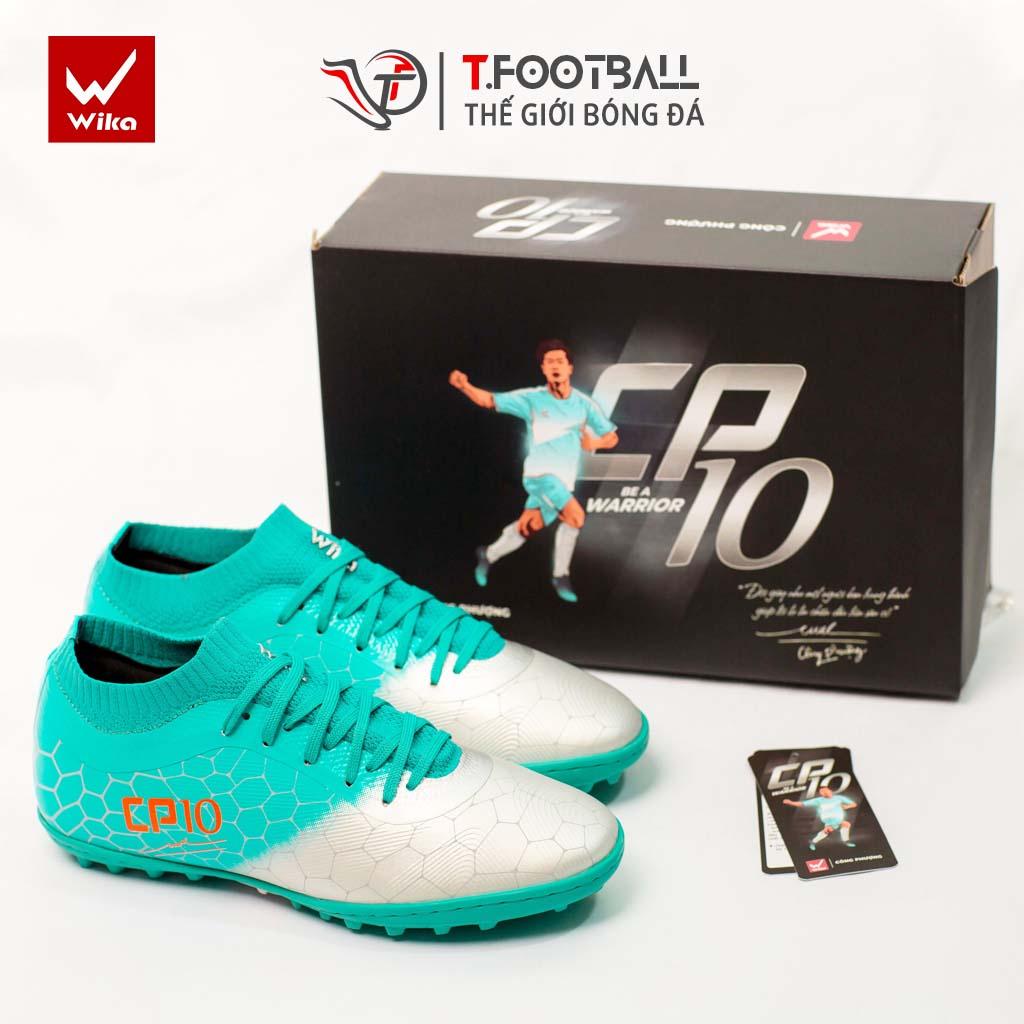Giày Đá Bóng WIKA CP10 Cổ Giày Flyknit Ôm Chân Dẻo Dai Đàn Hồi Tốt