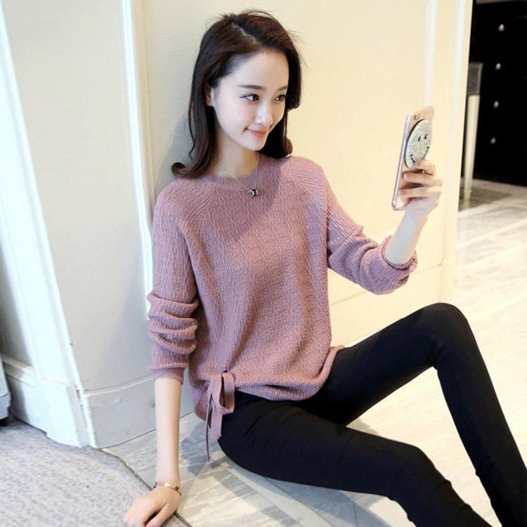 Áo len cột dây xinh xắn
