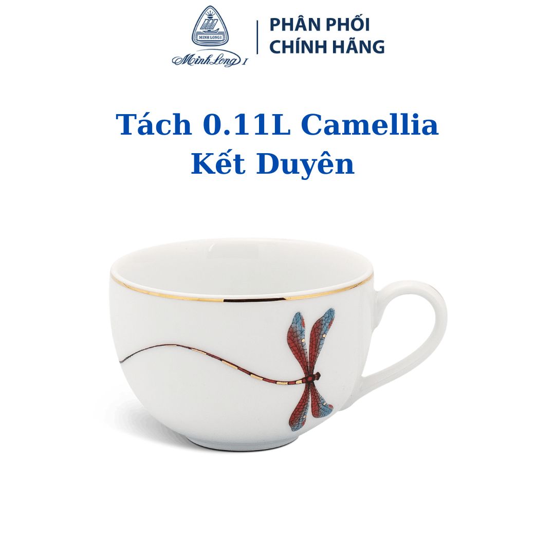 Tách 0.11 L - Camellia - Kết Duyên 021121134 - Gốm sứ cao cấp Minh Long 1