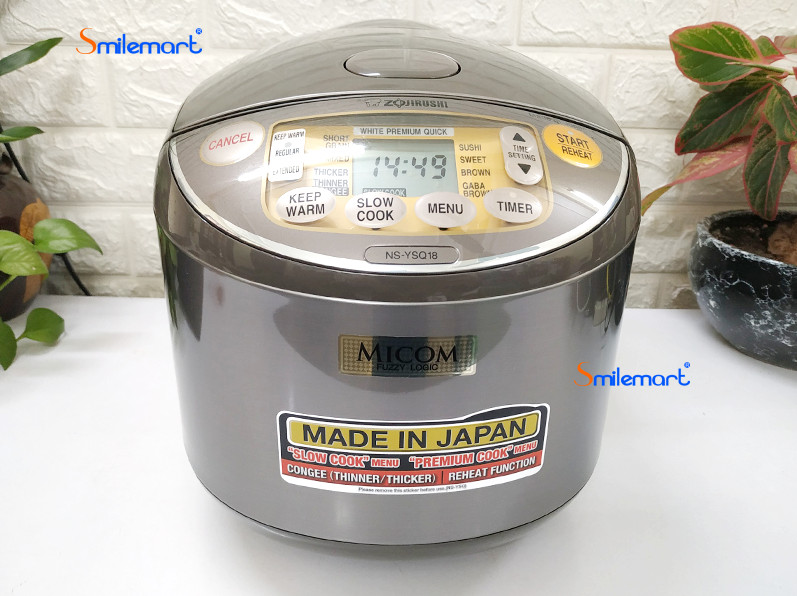Nồi Cơm Điện Tử Zojirushi NS-YSQ10-XJ - 1L - Hàng chính hãng
