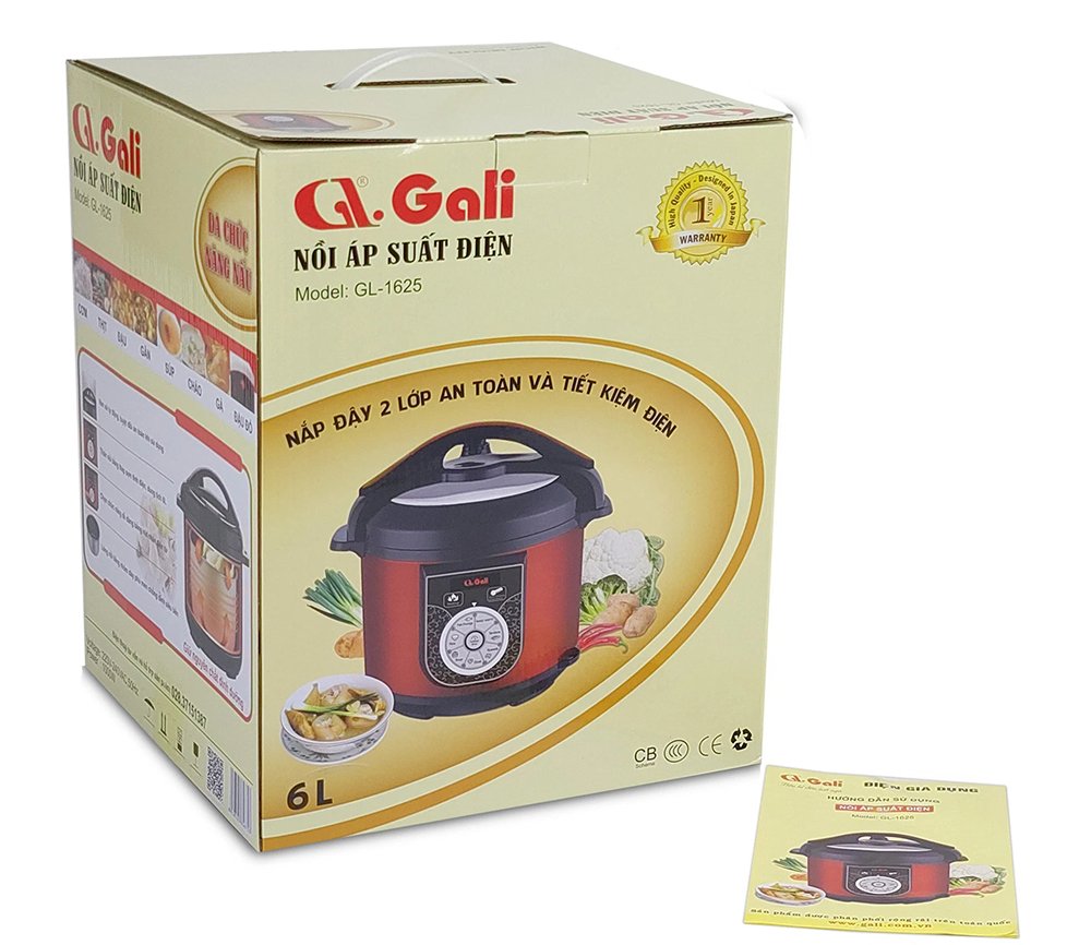 Nồi áp suất điện Gali GL-1625 Hàng Chính Hãng