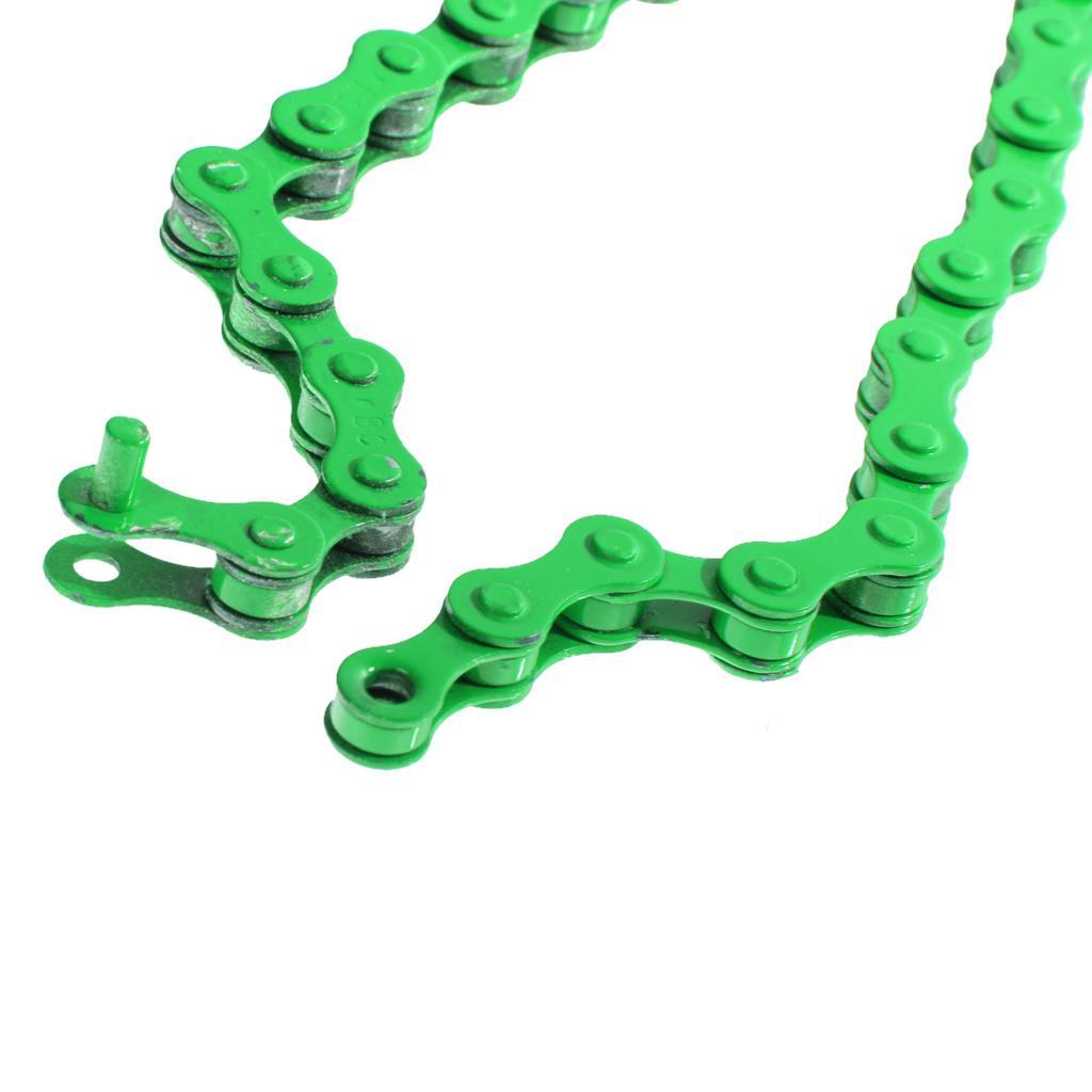 7 Colors Bike Chain Fixed Gear Track BMX Single Speed Chains 1/2'' x 1/8''